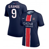 Echipament fotbal Paris Saint-Germain Goncalo Ramos #9 Tricou Acasa 2024-25 pentru femei maneca scurta